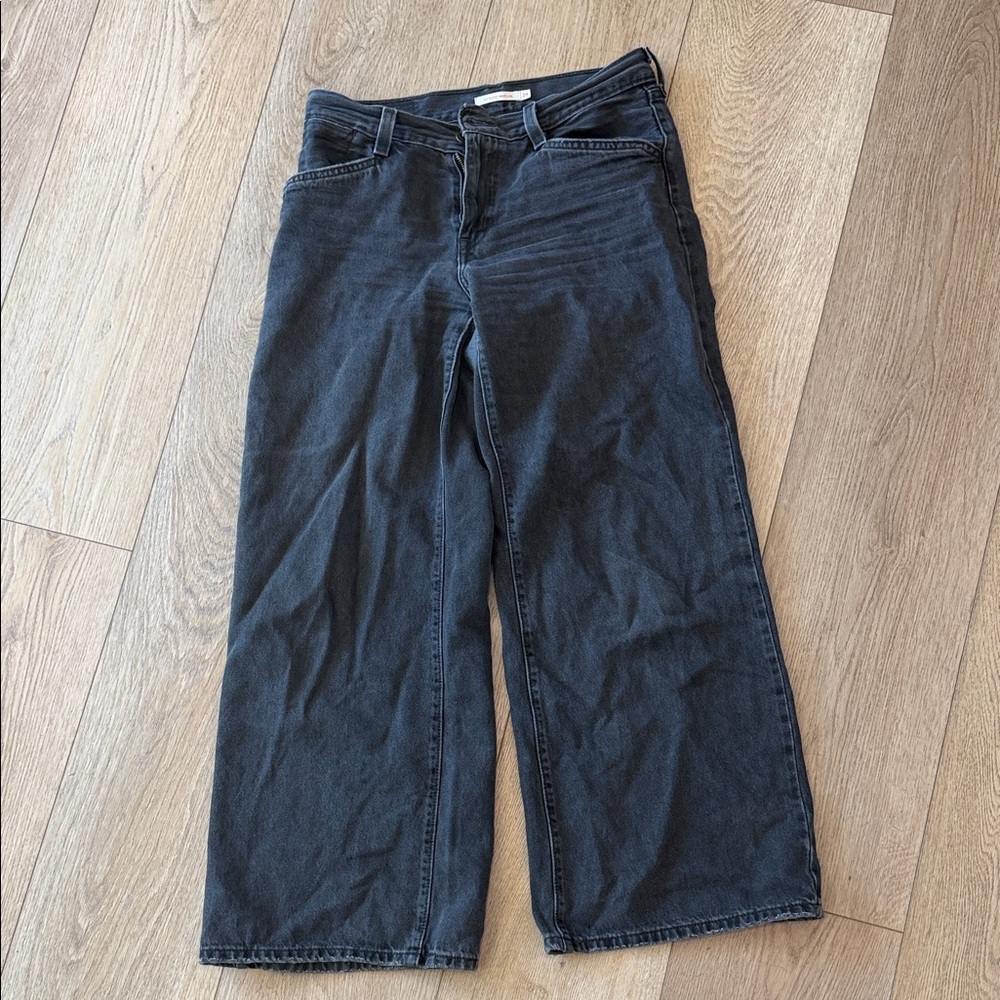 Levi's Women's Flare & Wide Leg Jeans - Dark Gray